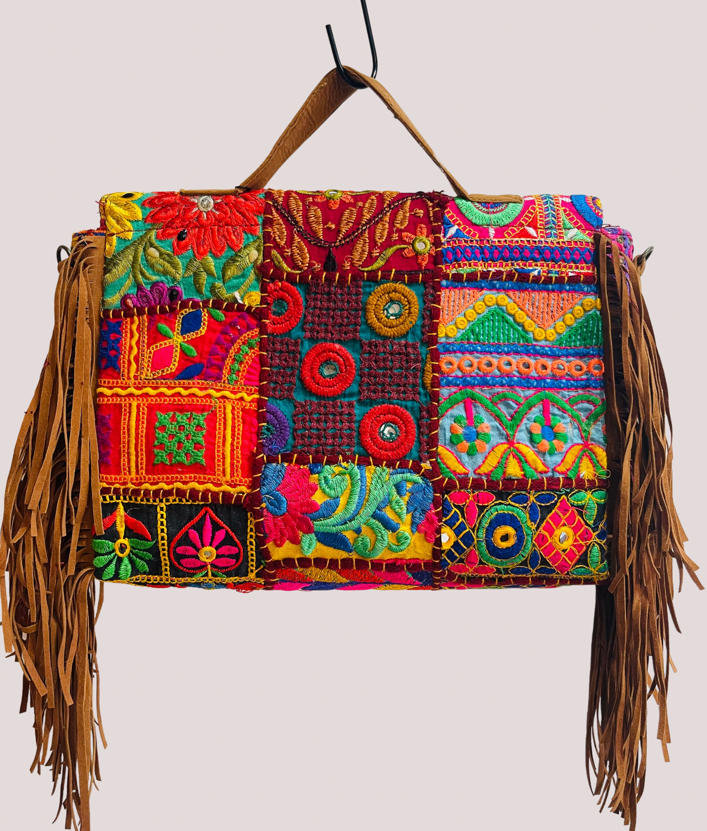 Patchwork Shoulder Bag - Design 7