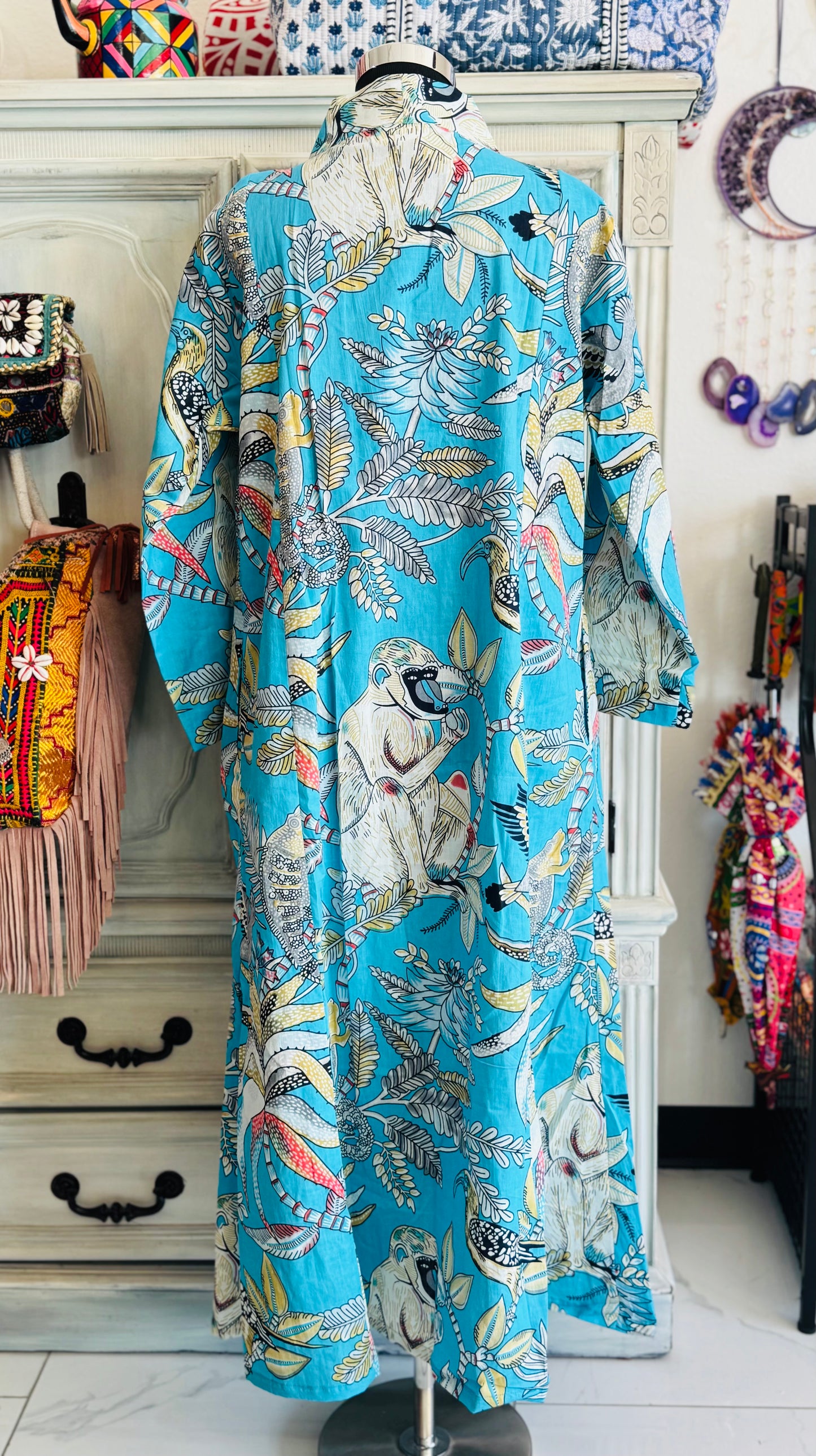 Handblock Cotton Dress