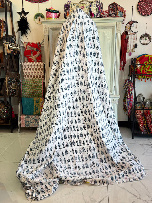 Sail & Sea – Reversible Handmade Kantha Quilt | Collector’s Edition