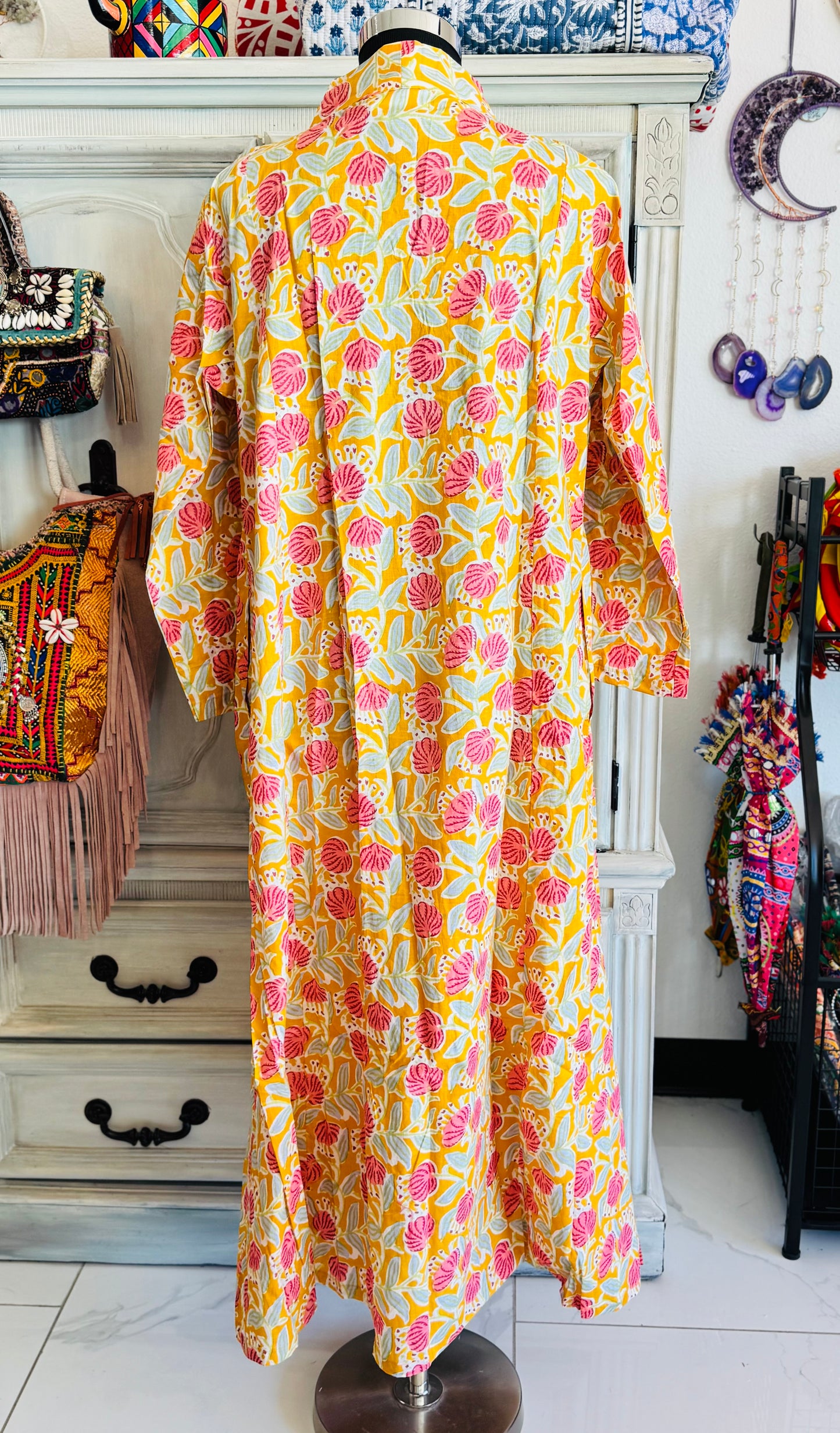 Handblock Cotton Dress