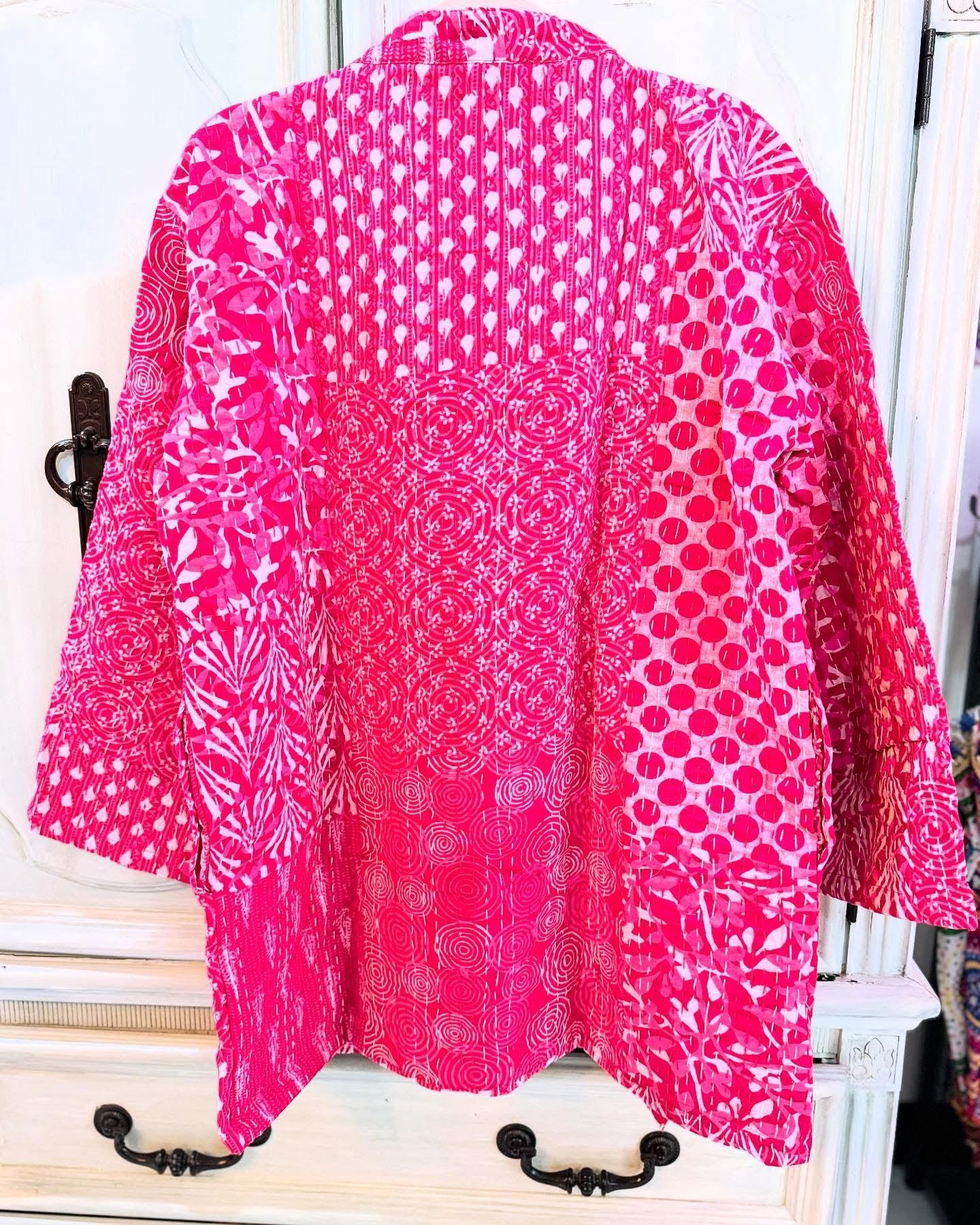 Patch Print - Pink