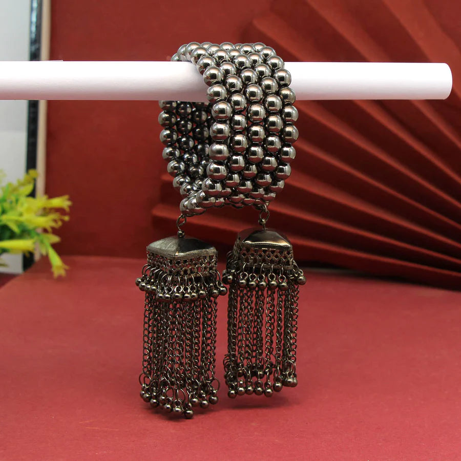 Bracelet with Jhumkas