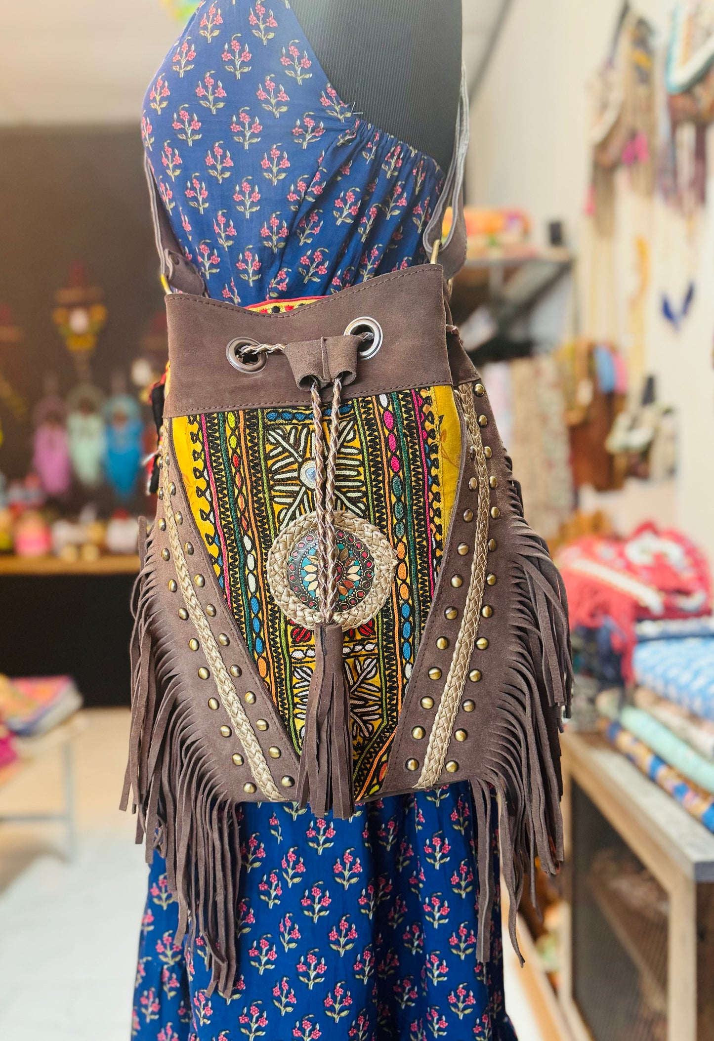 Leather Potli Bags