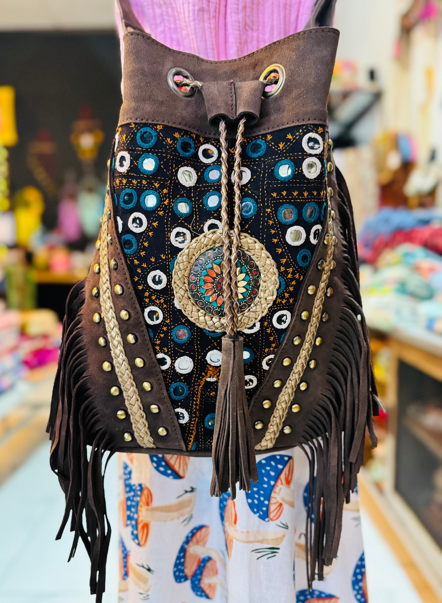 Leather Potli Bags