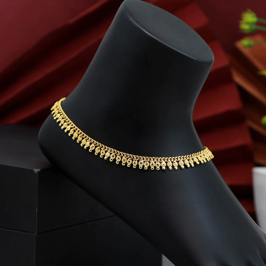 Gold Plated Anklets