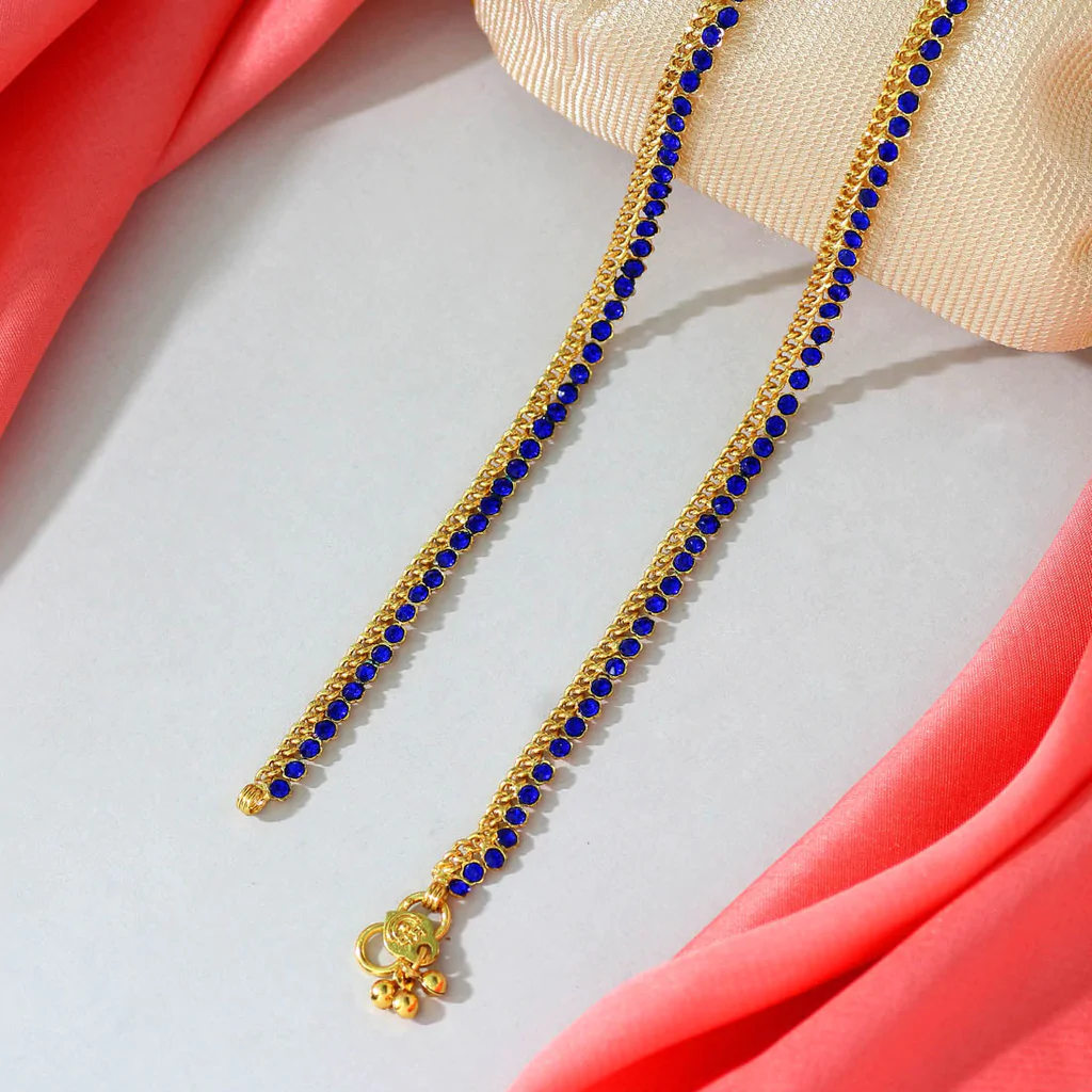 Gold Plated Anklets
