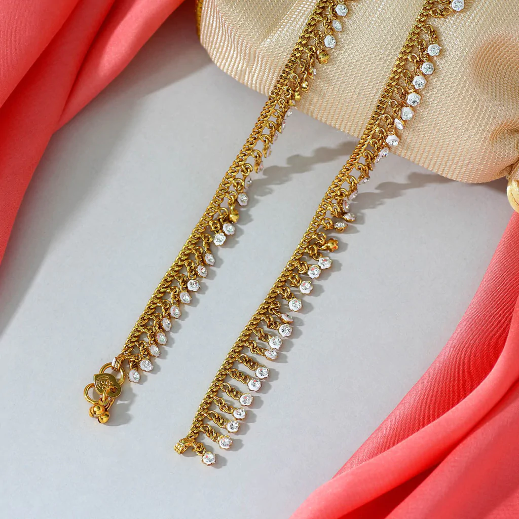 Gold Plated Anklets