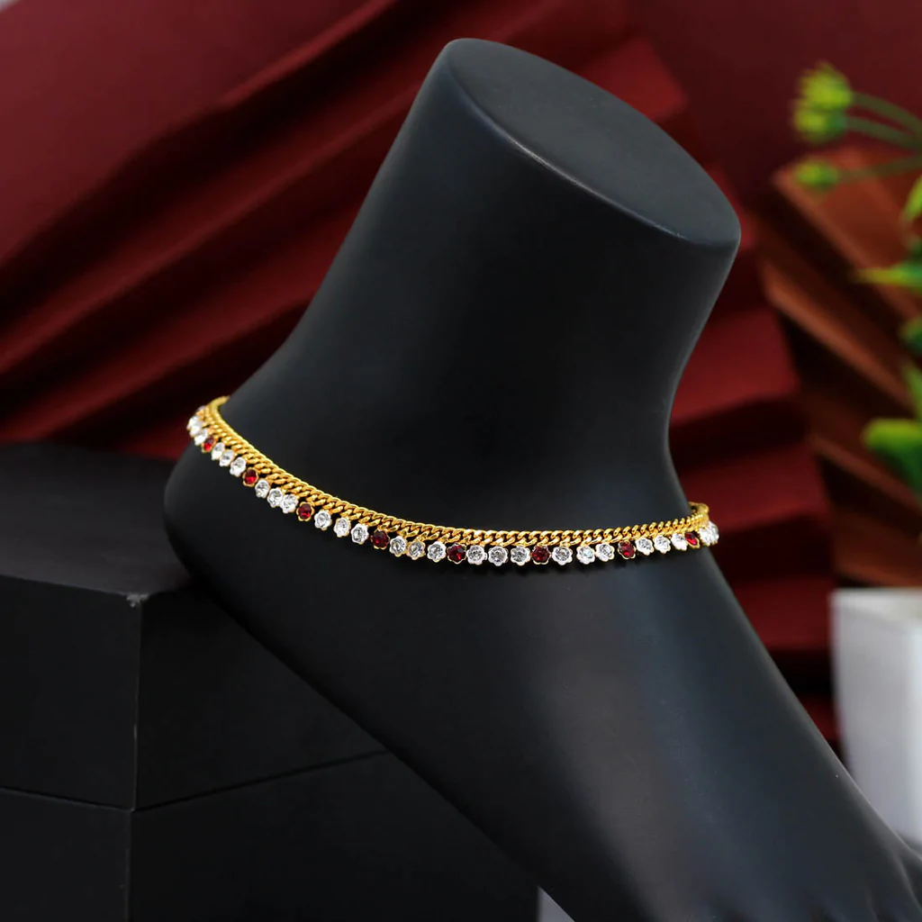 Gold Plated Anklets