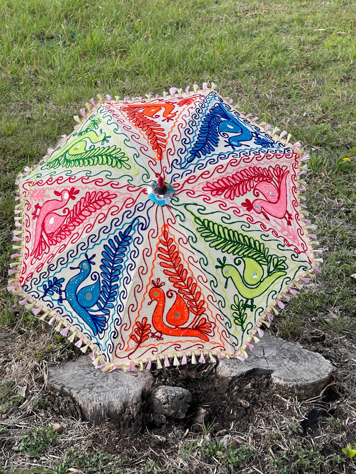 Sun Parasols/ Umbrellas - Peacock