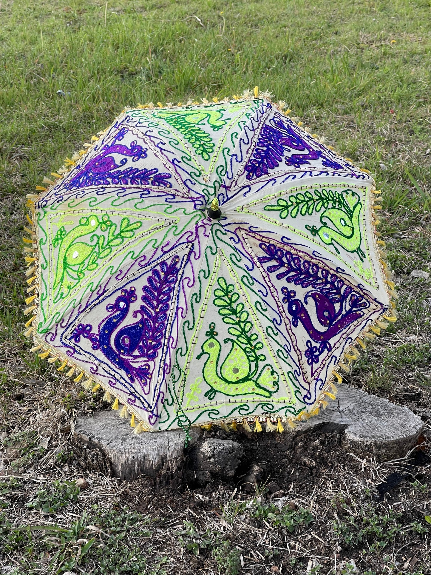 Sun Parasols/ Umbrellas - Peacock
