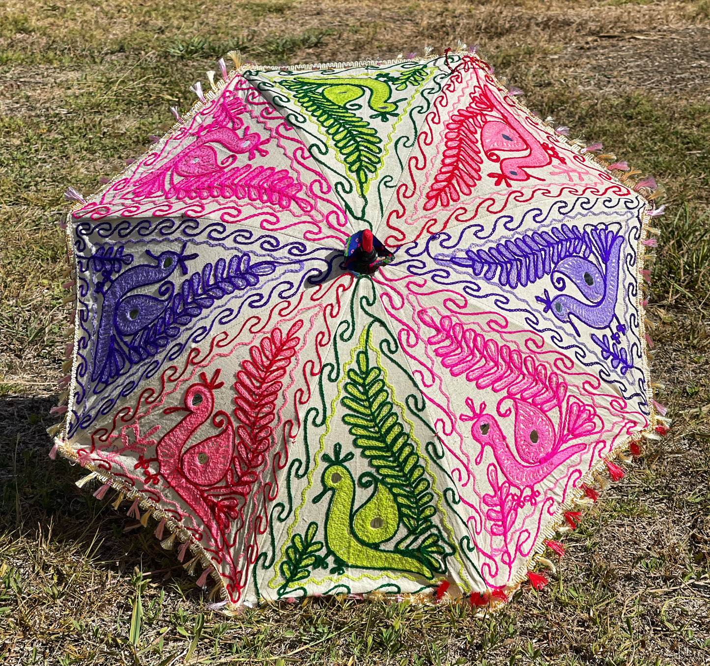 Sun Parasols/ Umbrellas - Peacock