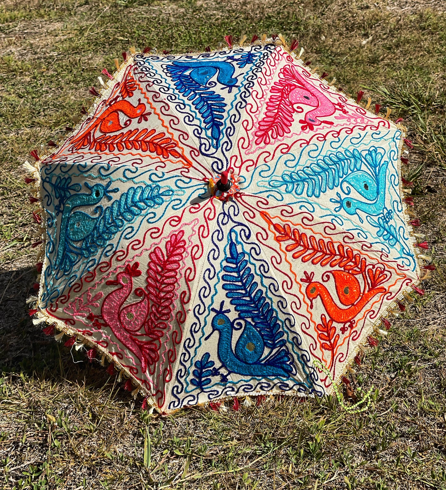 Sun Parasols/ Umbrellas - Peacock