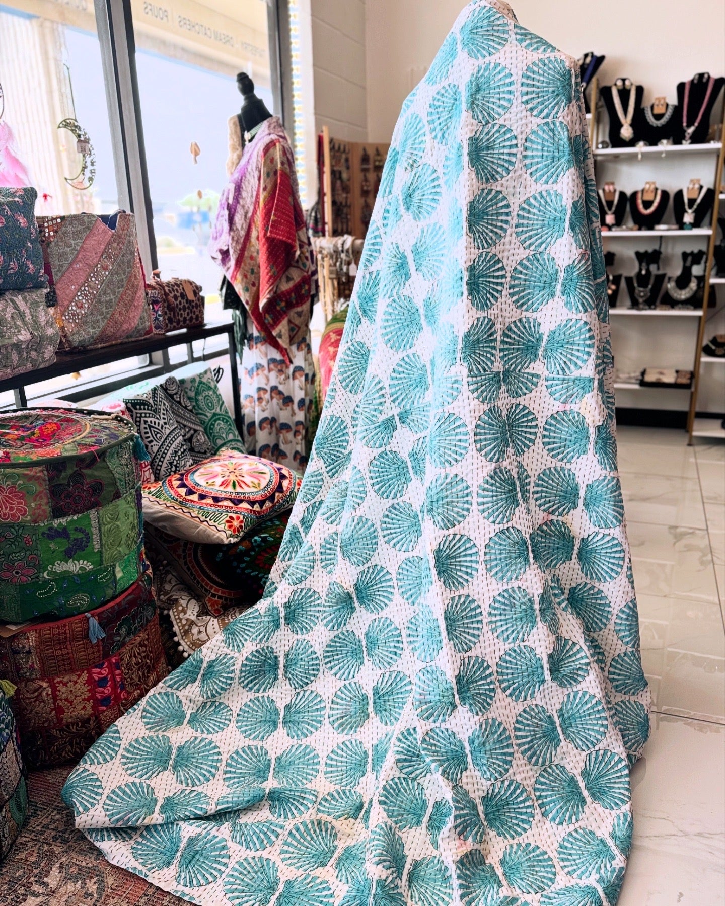 Beach-Themed Kantha Quilts – Collectors Edition