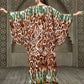 Emerald Safari Kaftan – Animal Print, Silky Soft, One Size