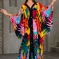 Tropical Sunset Kaftan – Silky Soft, Vibrant, One Size