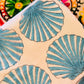 Reversible Cotton Dohar – Sailboats & Shells | Handmade Toddler Blanket