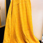 Silk Patchwork Kantha - Yellow- Queen/ King
