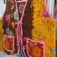 Handmade Reversible Kantha Vest – Garden | 100% Cotton Jacket