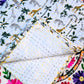 Kantha Cotton Quilt – Safari Adventure Print | Handmade Toddler Blanket