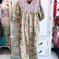Garden Twin – Mixed Print Cotton Dress
