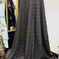 Silk Patchwork Kantha Quilt - Black Tribal - Handmade | Silk | Cotton | Queen | King