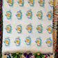 Reversible Cotton Dohar – Robots & Birds | Handmade Toddler Blanket
