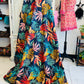 Midnight Tropics – Handblock Printed Kantha Quilt | Cotton | Handmade | Full Size
