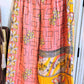 Olive Leaf – Handmade Kantha Cotton Pants | Wide Leg Boho Trousers