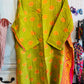 Green Kantha Kimono