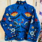 Velvet Embroidered Jackets - Blue