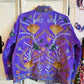 Velvet Embroidered Jackets - Purple