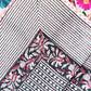 Diamond Bloom – Handblock Printed Kantha Quilt – 100% Cotton | Handmade