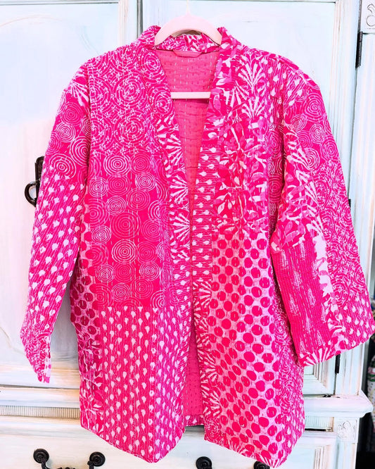 Patch Print - Pink