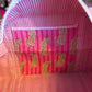 Hot Pink Leopard Print Quilted Duffel Bag – Handmade Animal Print Weekender Cotton Travel Bag