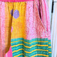 Rose Garden – Handmade Kantha Cotton Pants | Wide Leg Boho Trousers