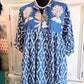Indigo Grove – Mixed Print Cotton Dress