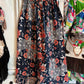 Paisley Rhythm – Handmade Kantha Cotton Pants | Wide Leg Boho Trousers | Pockets