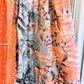Charcoal Bloom – Handmade Kantha Cotton Pants | Wide Leg Boho Trousers