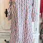 Lotus Lane – Soft Cotton Dress with Lotus Print