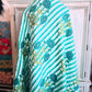 Flowers- Teal Kantha - Full