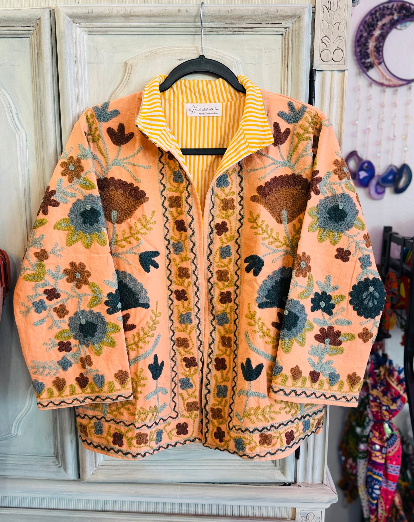 Embroidered Jackets - Cotton