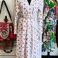 Garden Poetry – Handmade Cotton Floral Dress (Medium) | Soft Boho Summer Dress