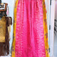 Deer Parade – Handmade Kantha Cotton Pants | Wide Leg Boho Trousers