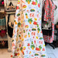 Tropical Print Kantha Quilt | Cotton Lightweight Blanket | Throw/Twin Size