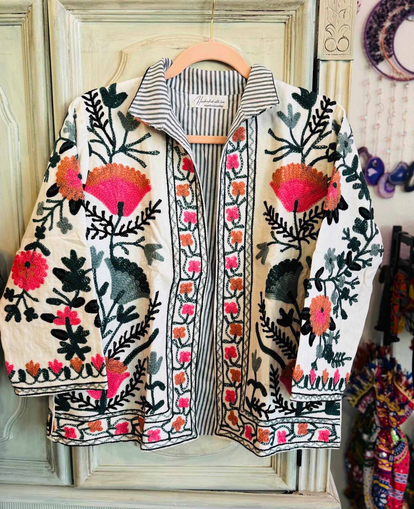 Embroidered Jackets - Cotton