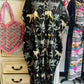 Midnight Jungle | Handmade Hand Block Printed Cotton Dress