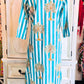 Tropical Breeze – Cotton Dress with Palm Tree Print