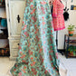 Peacock Garden – Handblock Printed Kantha Quilt | Cotton | Handmade | Full Size