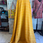 Silk Patchwork Kantha - Yellow- Queen/ King