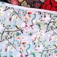 Peacock Garden – Handblock Printed Kantha Quilt – 100% Cotton | Handmade